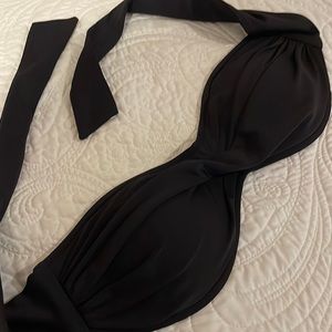 BODY GLOVE tie back bikini top - Black S/P
